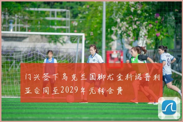 门兴签下乌克兰国脚尤金科诺普利亚合同至2029年无转会费